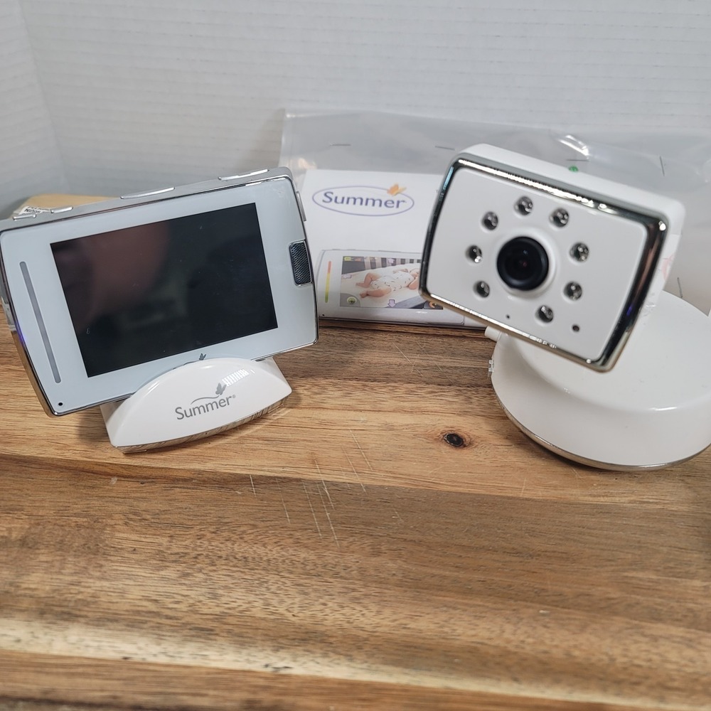 Summer Infant Digital Baby Monitor With Camera 28680Z  w/ Power Adapter Tested